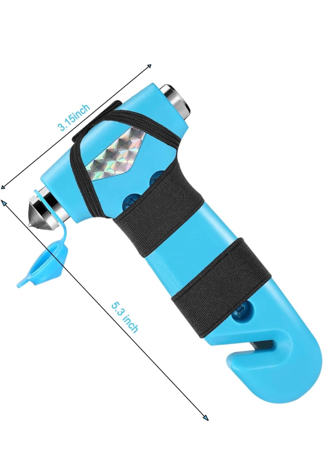 Pack Car Safety Hammer, 3-in-1 Emergency Escape Tool