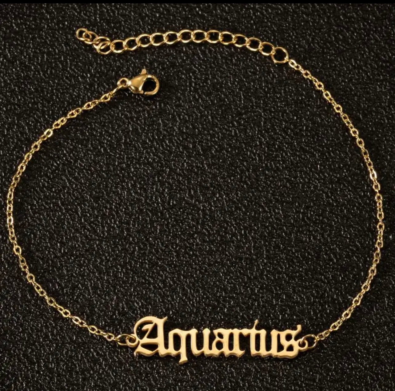 Zodiac Anklets