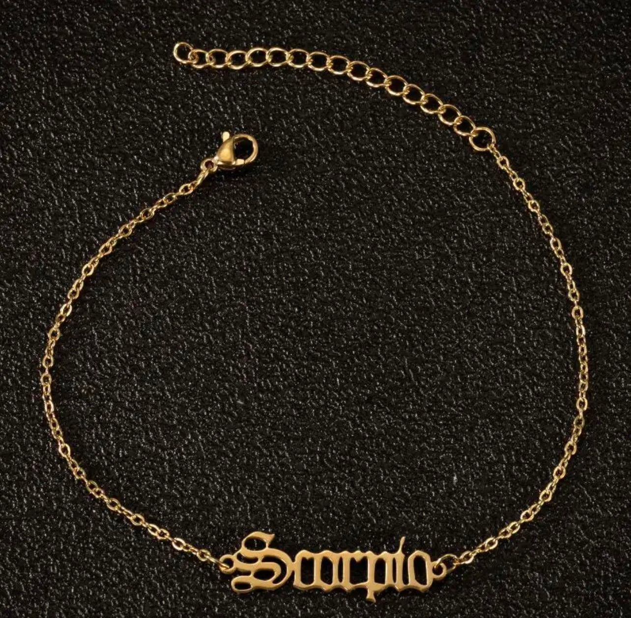 Zodiac Anklets