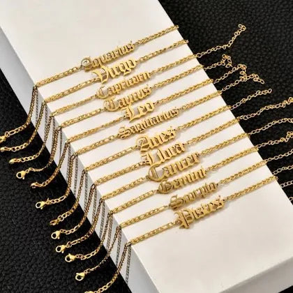 Zodiac Anklets